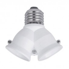 Αντάπτορας απο ντουί E27 σε 2 ντουί E27